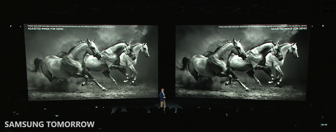 True Black of the Galaxy Tab S