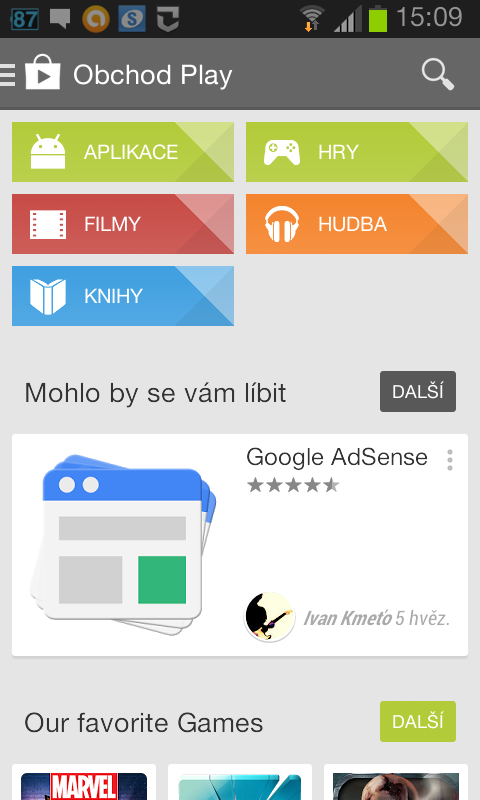 Google Play neu