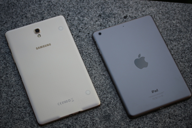 Samsung Galaxy Tab S 8.4 vs iPad mini Samsung Galaxy Tab S 8.4 vs iPad mini