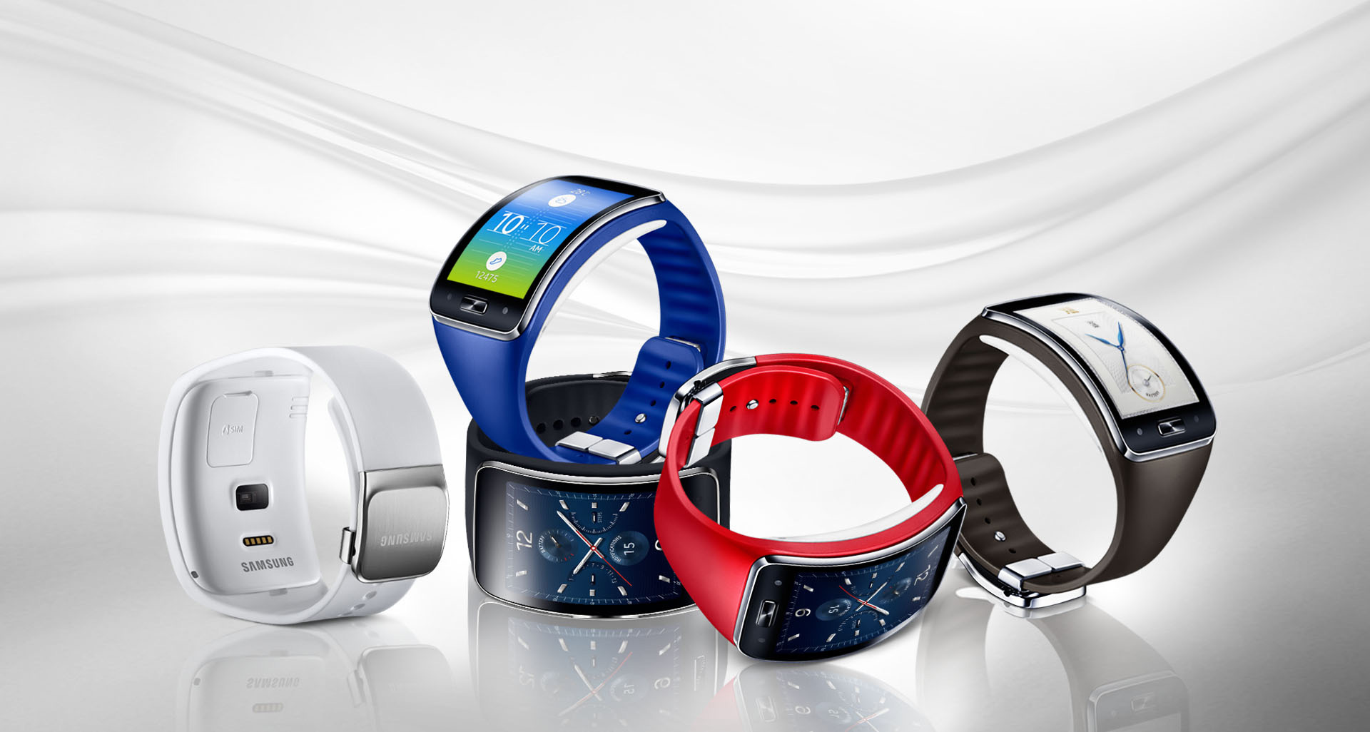 Samsung Gear S Wrist Watch Straps Colours