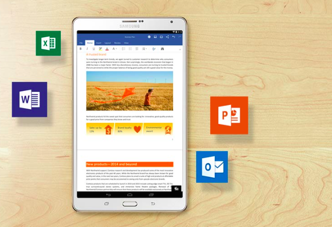 Galaxy Tab Office