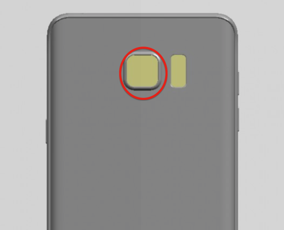 Galaxy Note 5 render