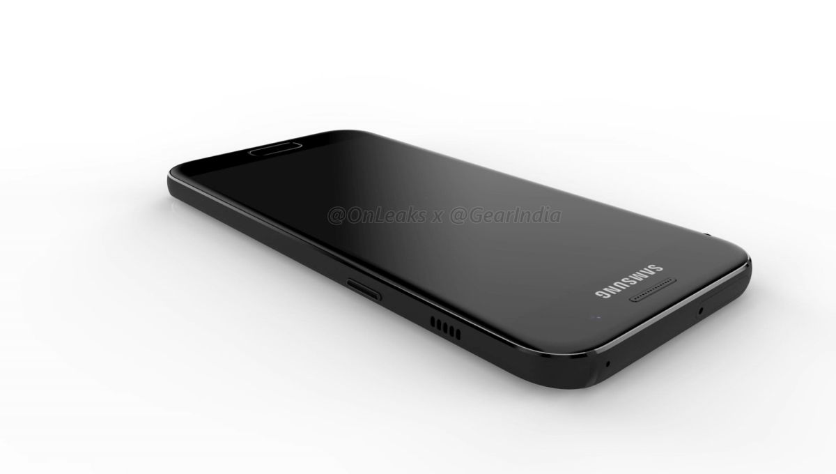 Samsung Galaxy A3 2017 render 2 Samsung Galaxy A3 2017 render 2