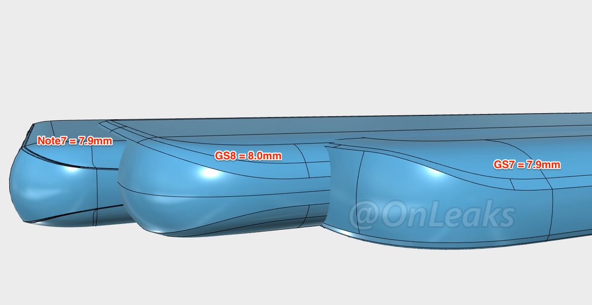Galaxy S8 render 1 Galaxy S8 render 1