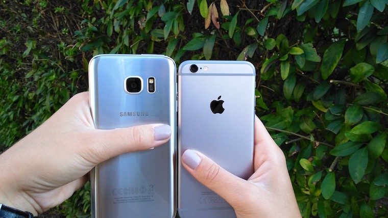 Galaxy S7 vs iPhone 6s 5 Galaxy S7 vs iPhone 6s 5
