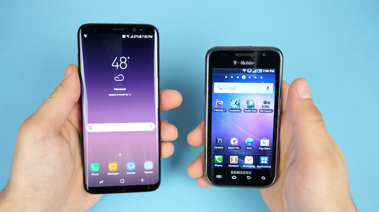 Galaxy S vs Galaxy S8 18 Galaxy S vs Galaxy S8 18