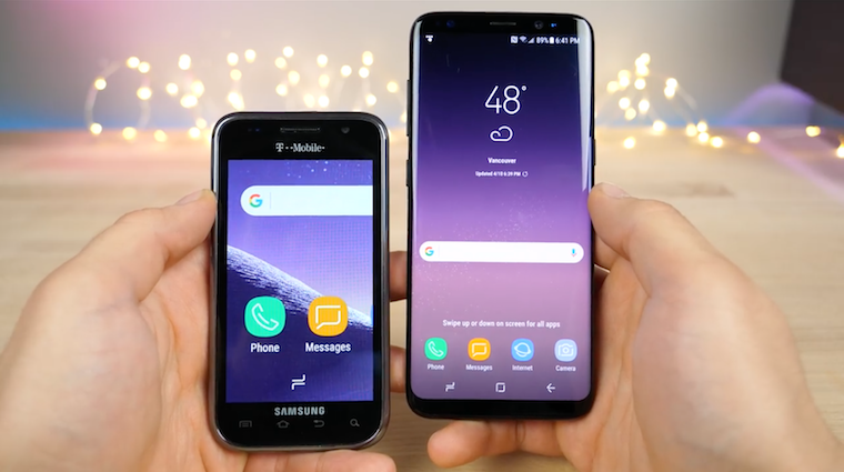Galaxy S vs Galaxy S8 7 Galaxy S vs Galaxy S8 7