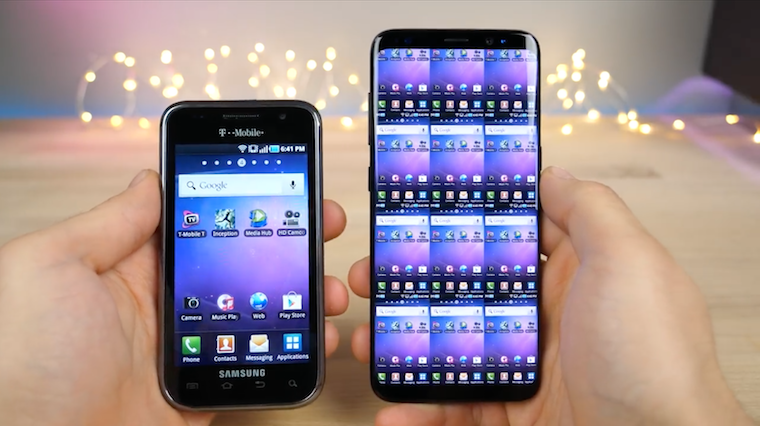 Galaxy S vs Galaxy S8 8 Galaxy S vs Galaxy S8 8