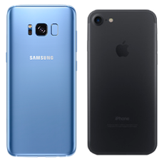 Galaxy S8 vs iPhone 7 icon Galaxy S8 vs iPhone 7 icon