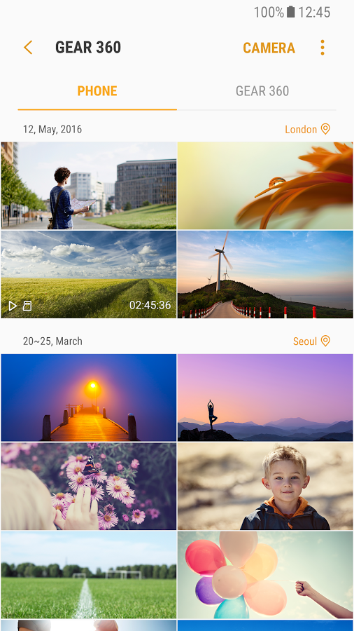 Samsung Gear 360 app 4 Samsung Gear 360 app 4