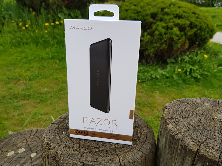 Powerbanka Maxco Razor baleni 7