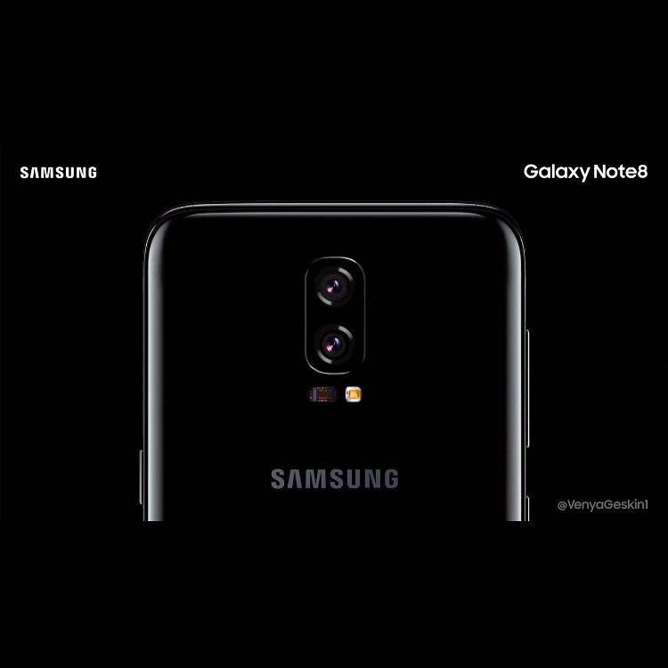 Samsung Galaxy Note 8 dual camera concept 2 Samsung Galaxy Note 8 dual camera concept 2