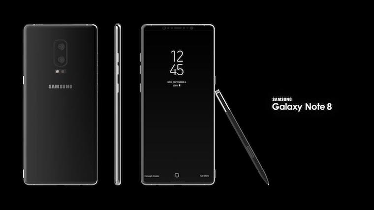 Samsung Galaxy Note 8 koncept 7