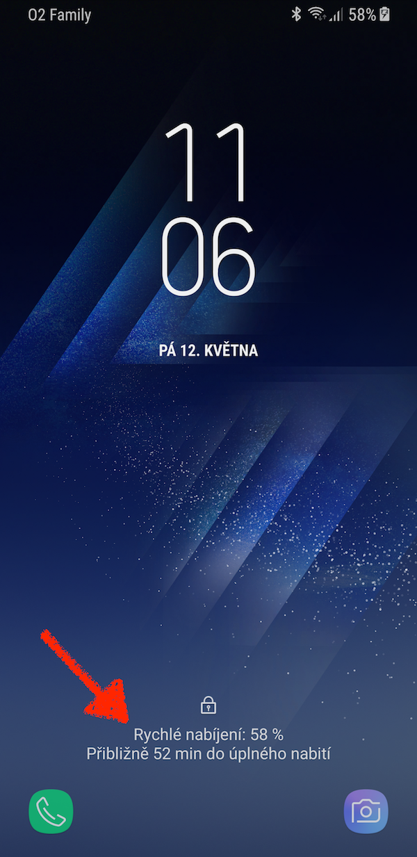 Samsung Galaxy S8 rychle nabijeni 1 Samsung Galaxy S8 rychle nabijeni 1