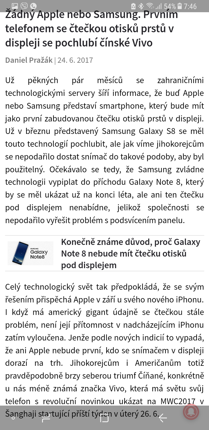 8 Takhle vypad† obrazovka po ruün°m vysunut° navigaün°ho panelu