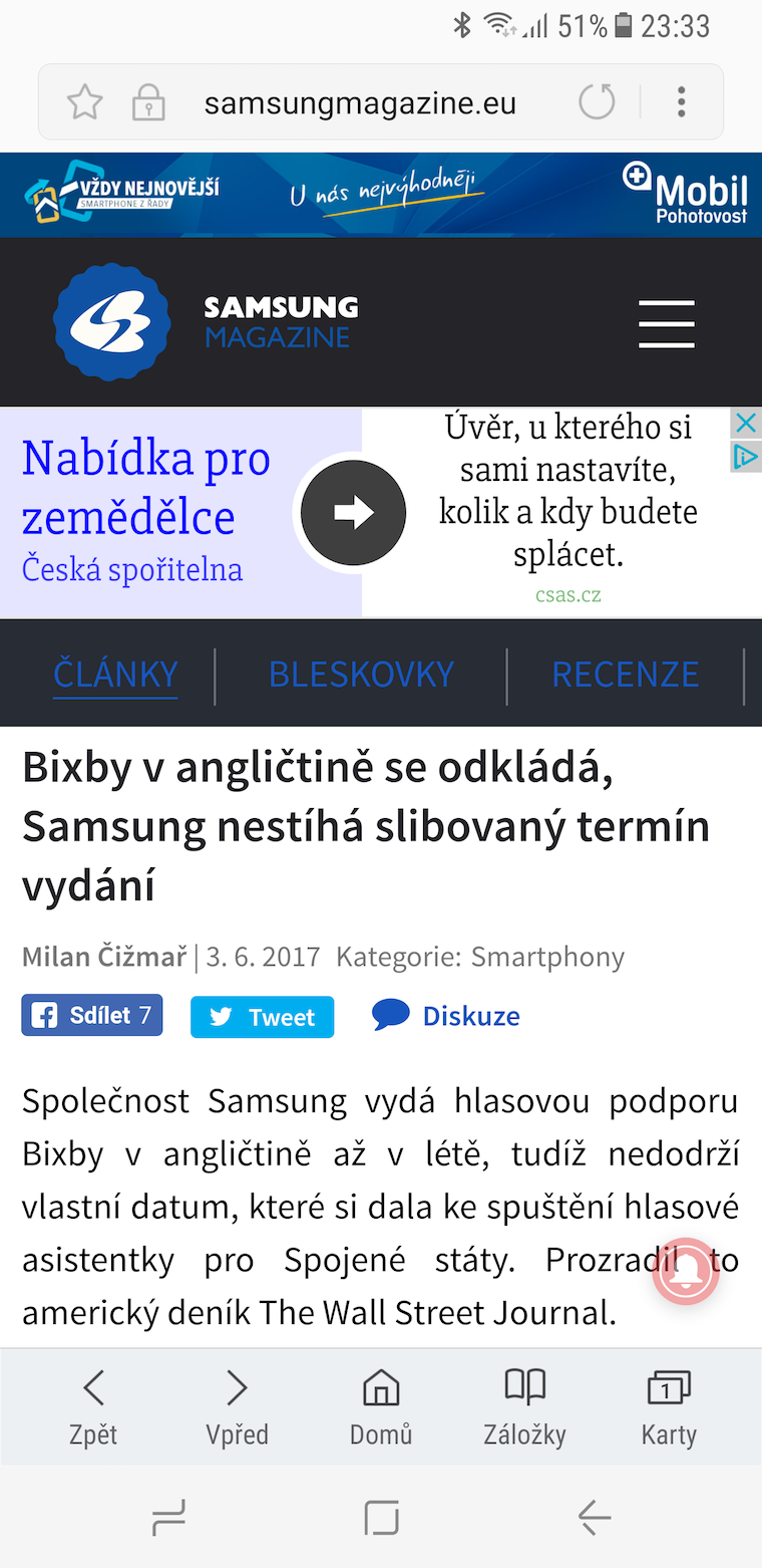 Galaxy S8 snimek obrazovky 7 Galaxy S8 snimek obrazovky 7