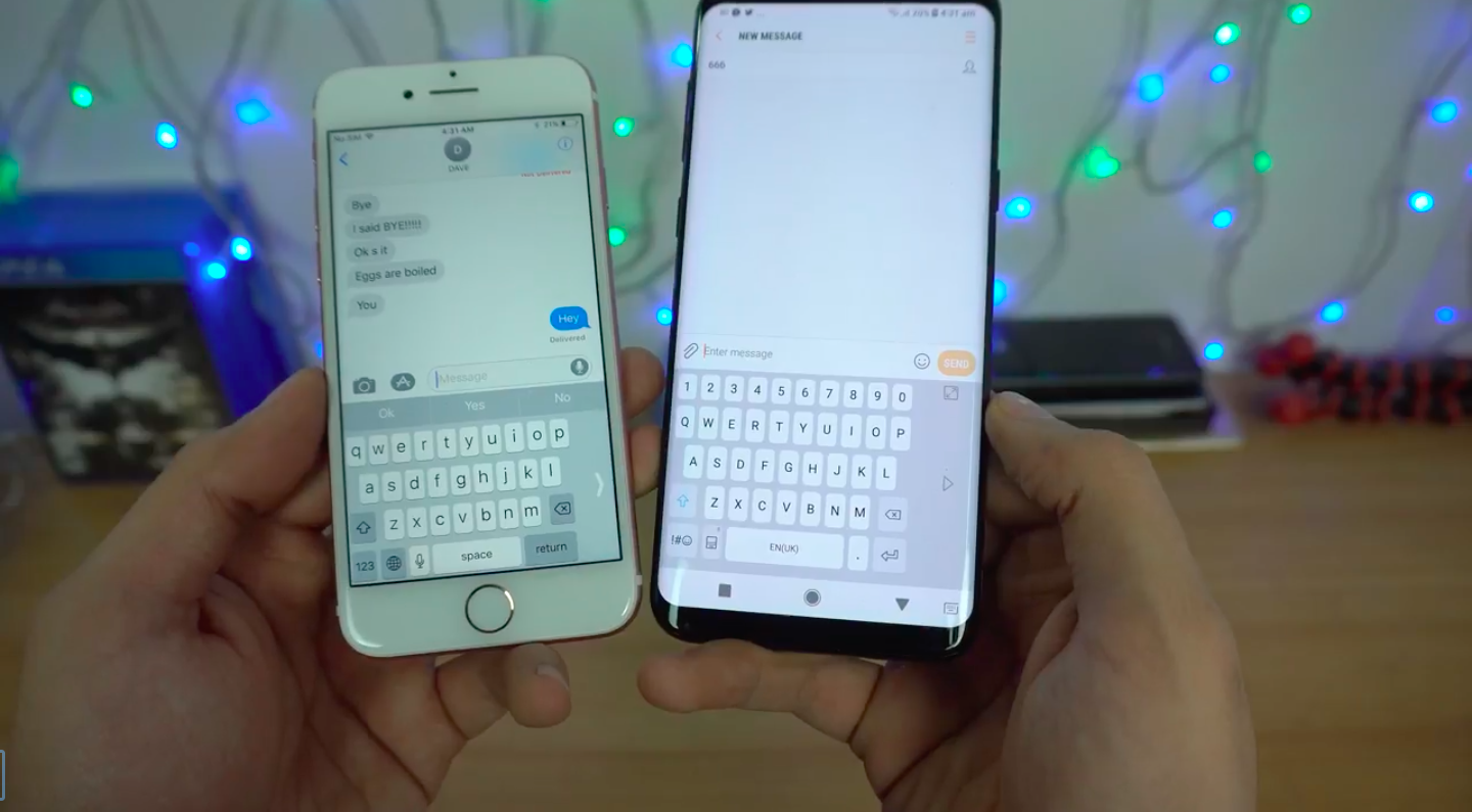iOS 11 Android klavesnice jednou rukou iOS 11 Android klavesnice jednou rukou