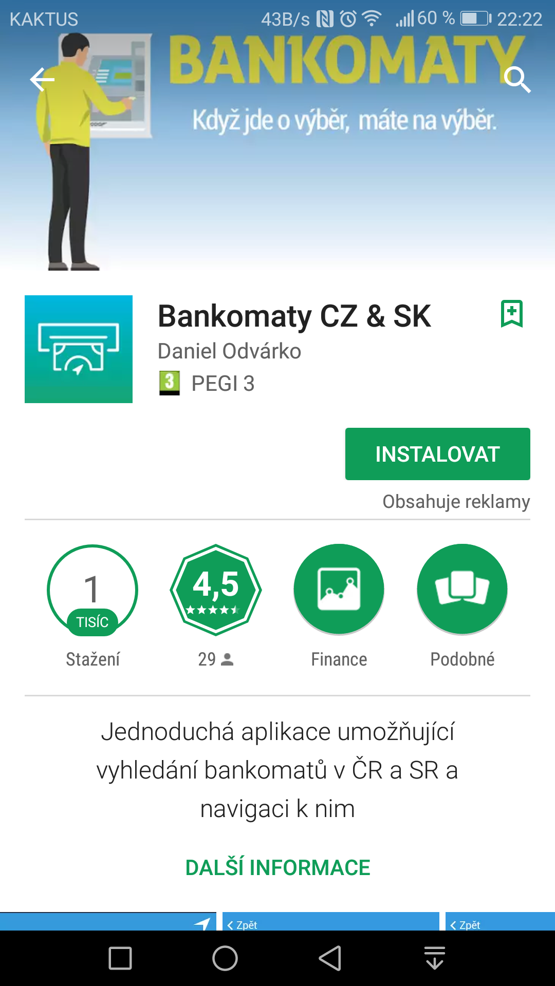 Bankomaty CZ & SK 1