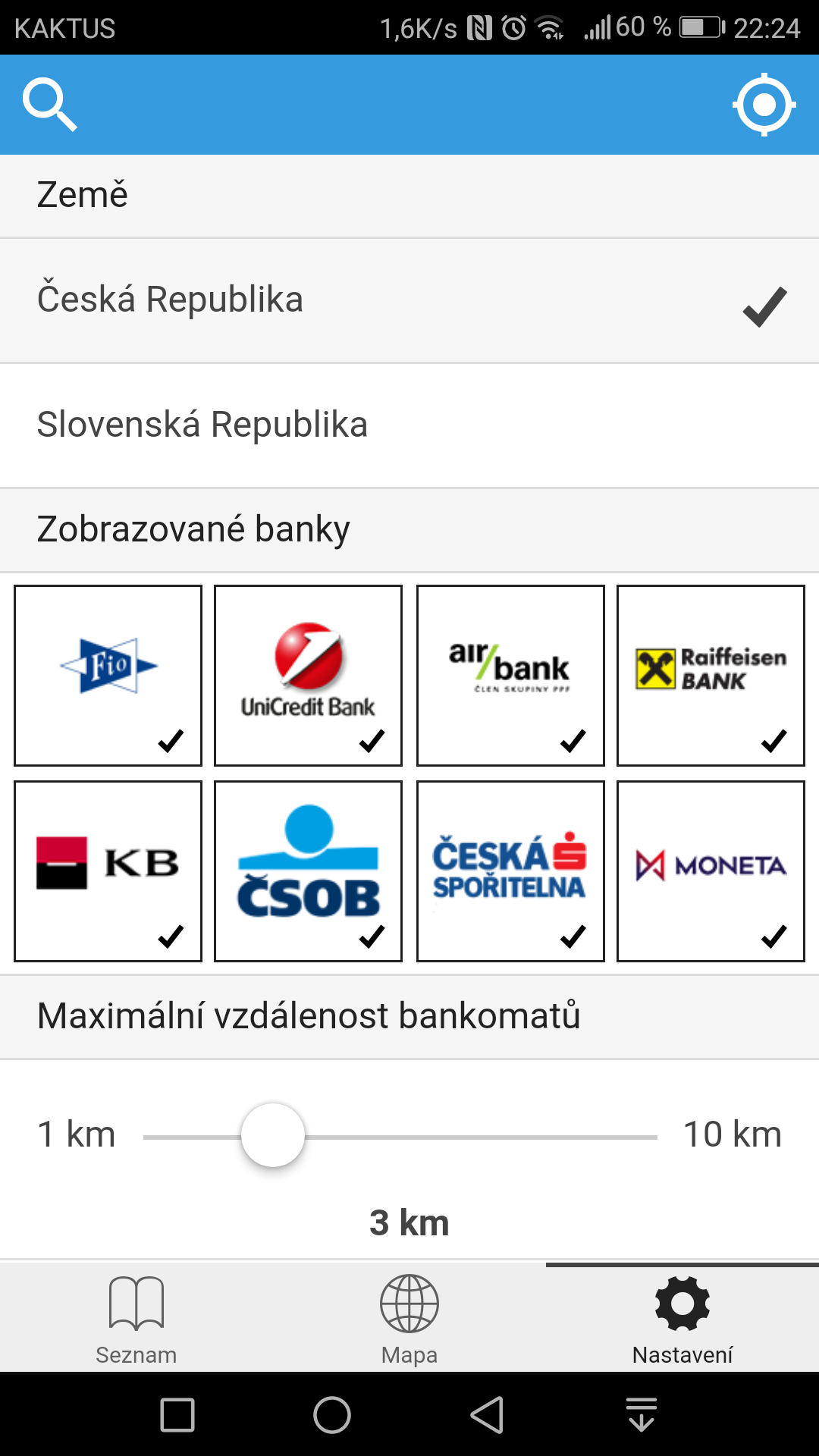 Bankomaty CZ & SK 2