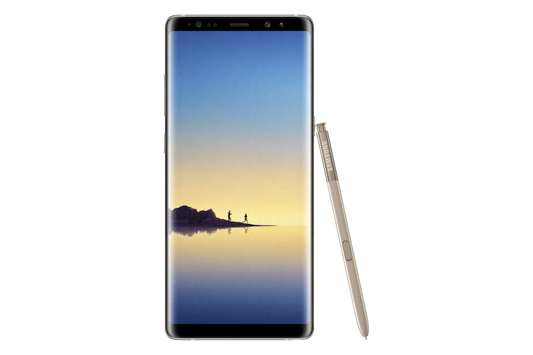 Galaxy Note8 Maple Gold 2