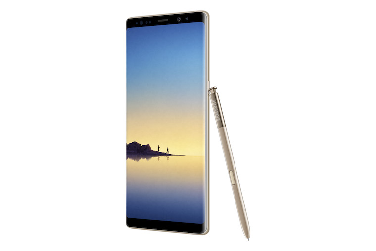 Galaxy Note8 Maple Gold 4