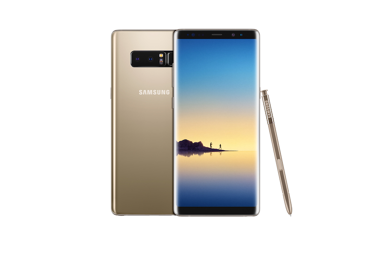 Galaxy Note8 Maple Gold 5