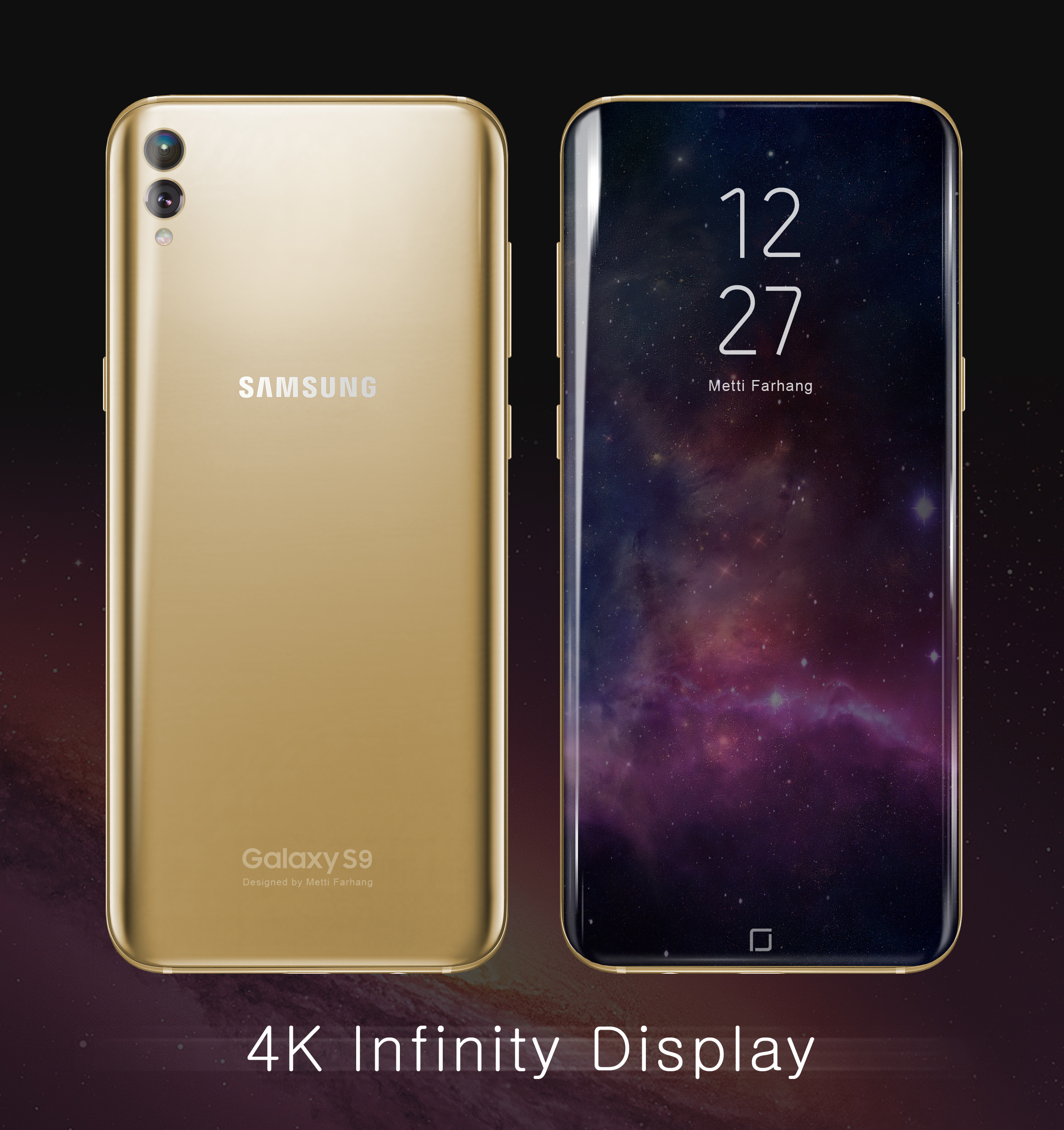 Galaxy S9 concept Metti Farhang 2