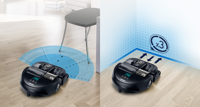 Samsung POWERBot VR9300 roboticky vysavac technologie 3 Samsung POWERBot VR9300 roboticky vysavac technologie 3