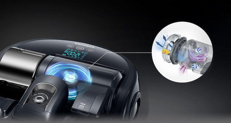 Samsung POWERBot VR9300 roboticky vysavac technologie 4 Samsung POWERBot VR9300 roboticky vysavac technologie 4