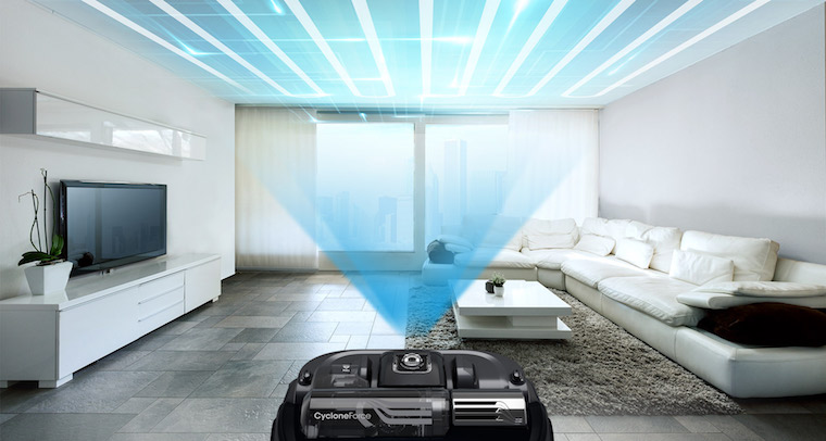 Samsung POWERBot VR9300 roboticky vysavac technologie 8 Samsung POWERBot VR9300 roboticky vysavac technologie 8