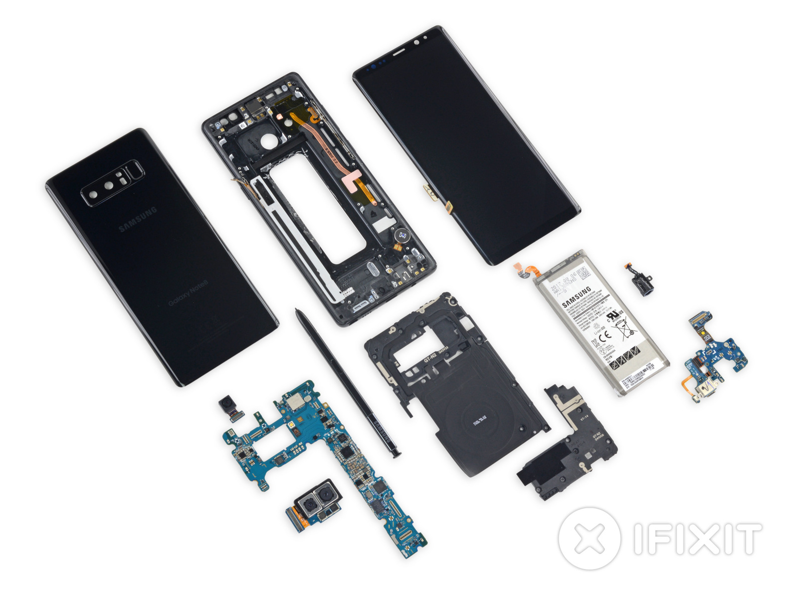 Galaxy Note8 rozebrani 1