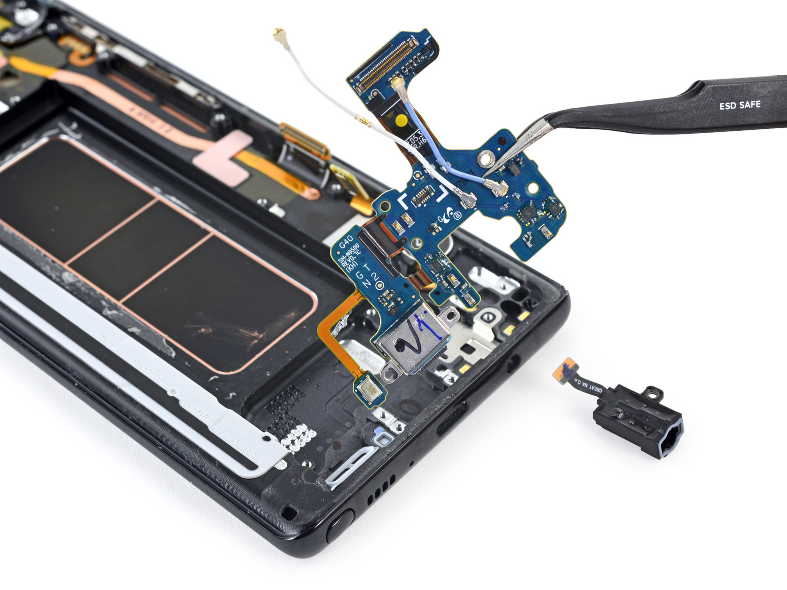 Galaxy Note8 rozebrani 7