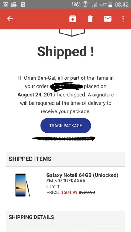 Note-8-Shipping Note-8-Shipping