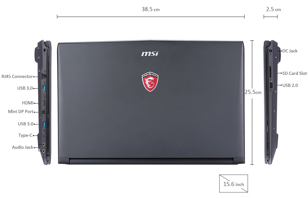 MSI GL62M 7REX 1