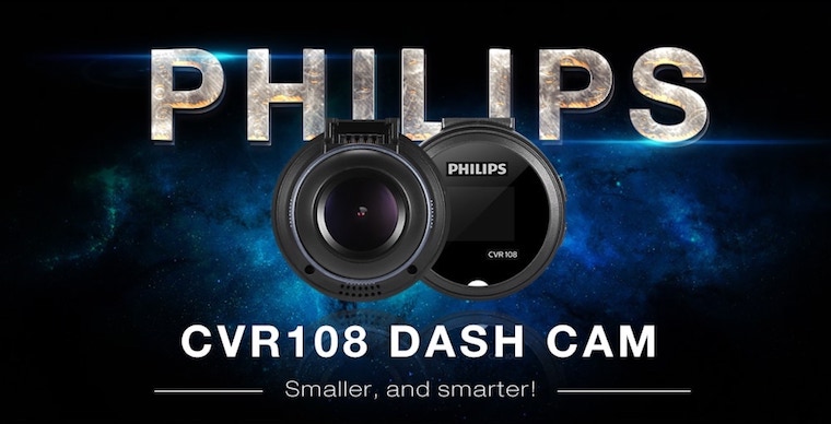PHILIPS CVR108 kamera do auta 9