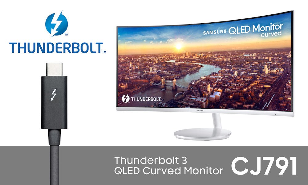 Samsung CJ791 QLED monitor 2 Samsung CJ791 QLED monitor 2
