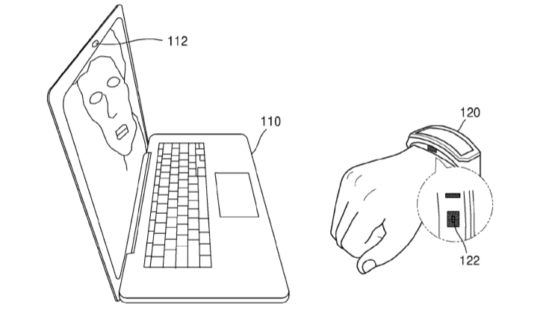 samsung patent bloodflow authentication 3 540x317