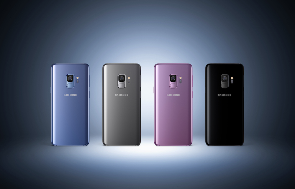 Galaxy S9_ 4 colors Galaxy S9_ 4 colors