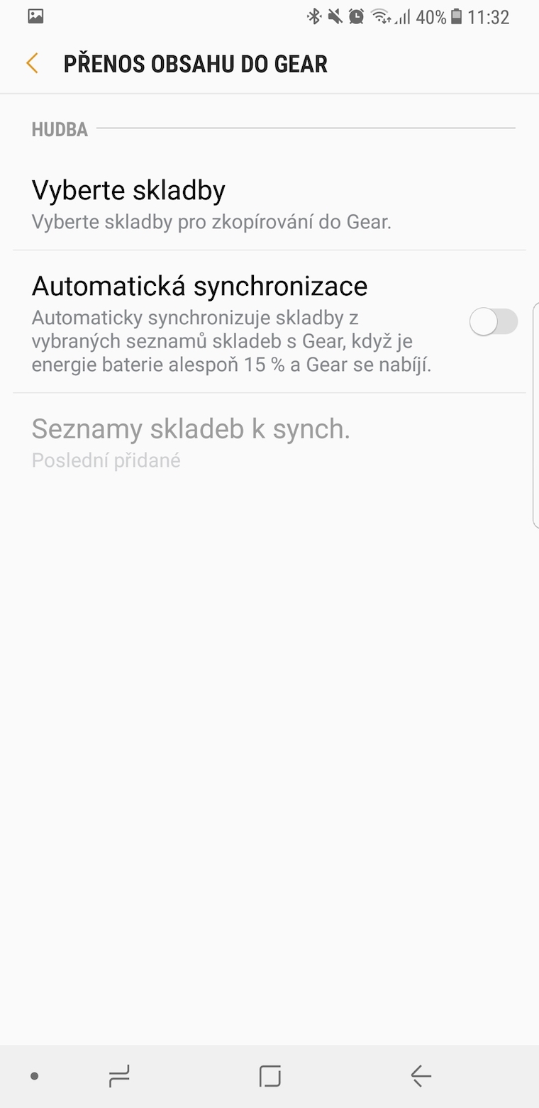 Samsung Gear Fit2 Pro aplikace 14 Samsung Gear Fit2 Pro aplikace 14