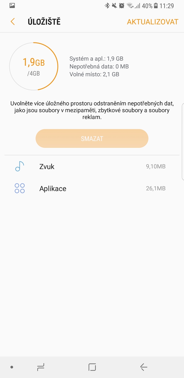 Samsung Gear Fit2 Pro aplikace 4 Samsung Gear Fit2 Pro aplikace 4