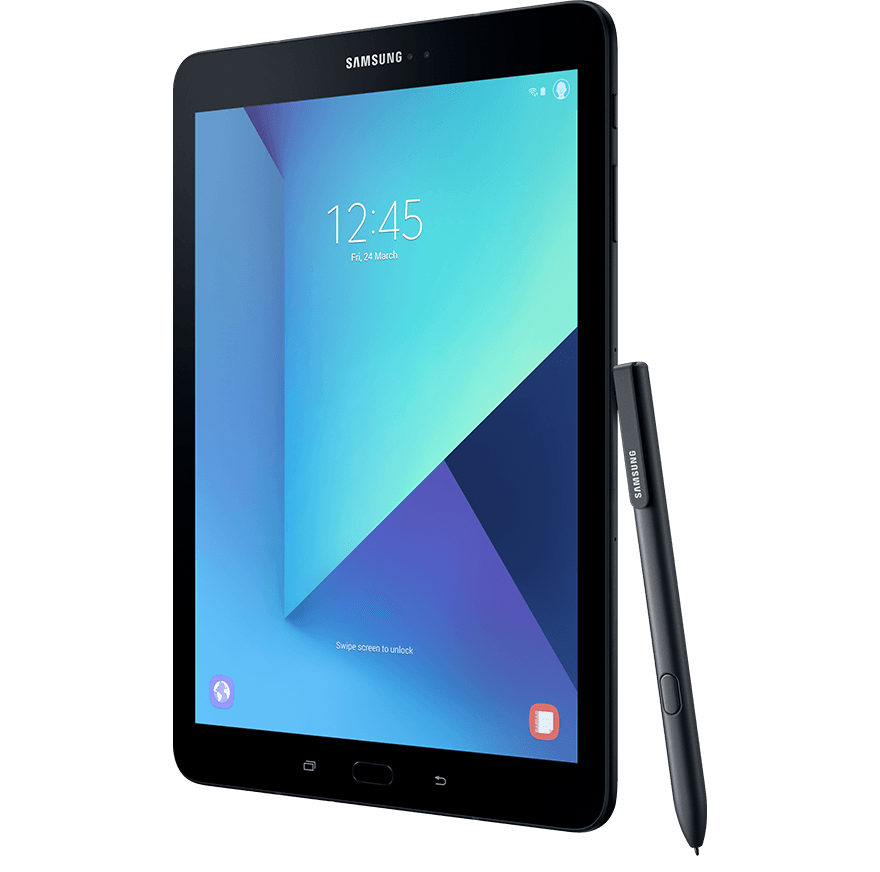 galaxy tab s3 gallery left side black