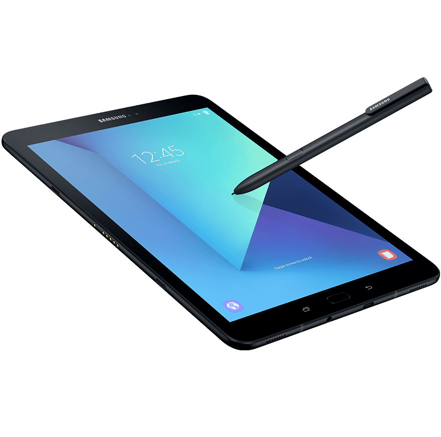 galaxy tab s3 gallery spen on tab black
