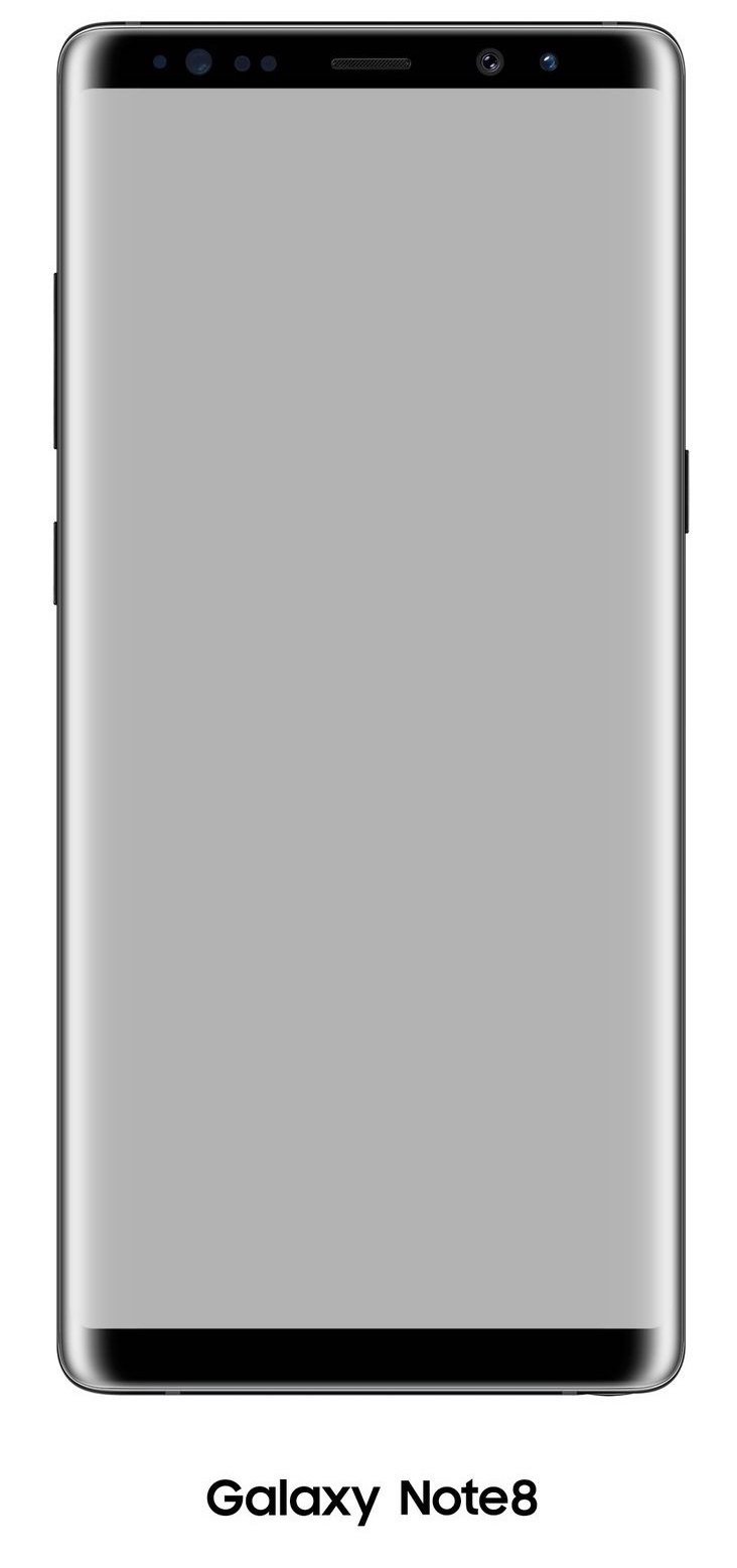 Galaxy Note 8 bezels