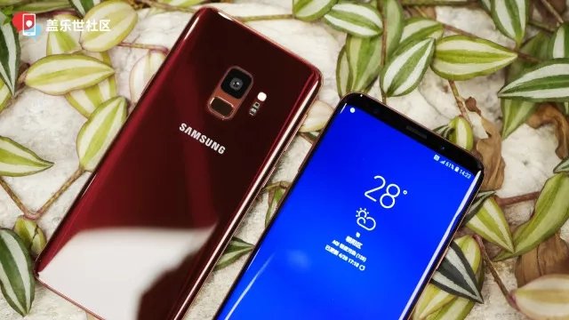 Galaxy S9 Burgundy Red 2