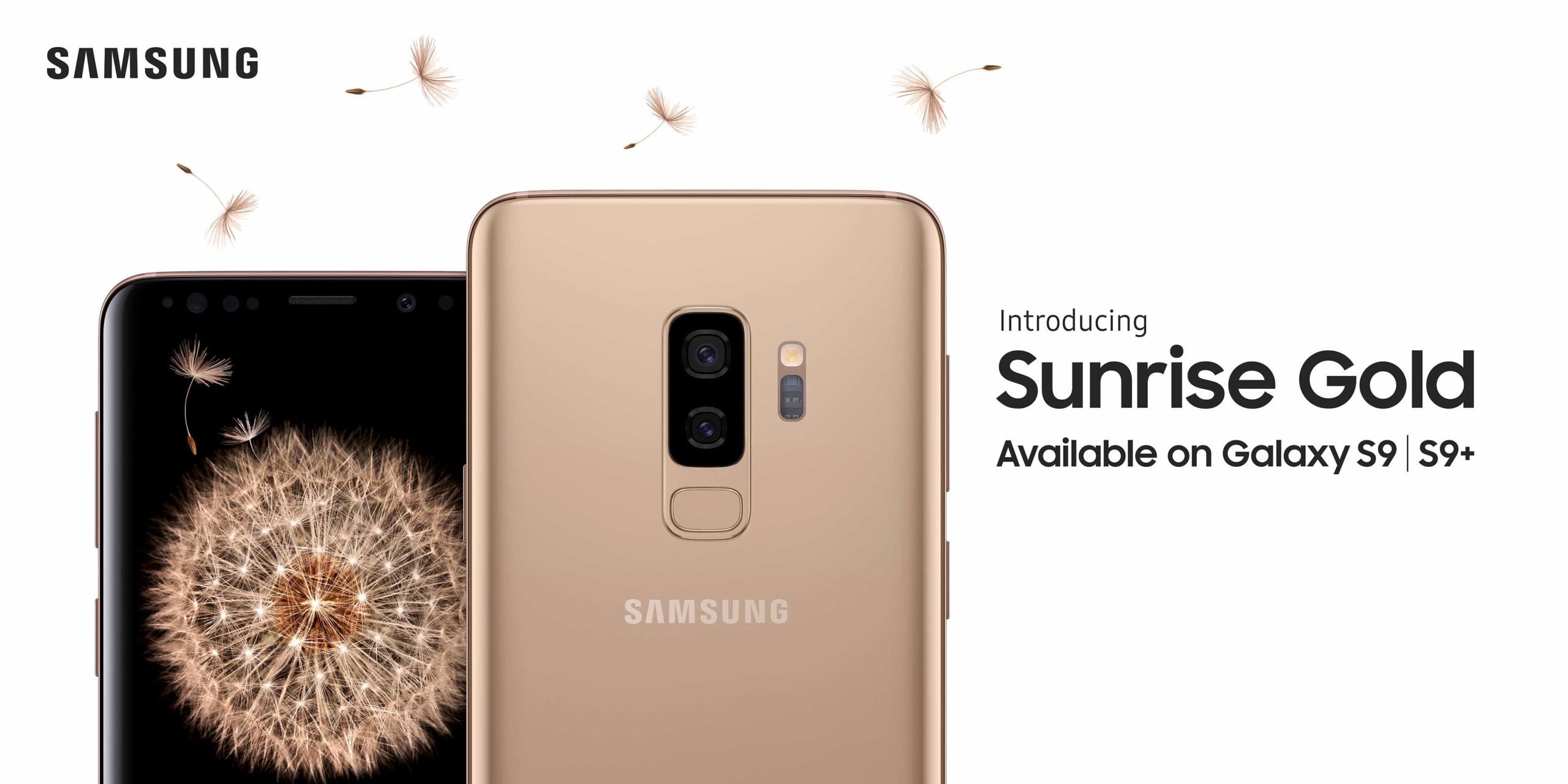 Galaxy S9 Plus Sunrise Gold 1 Galaxy S9 Plus Sunrise Gold 1