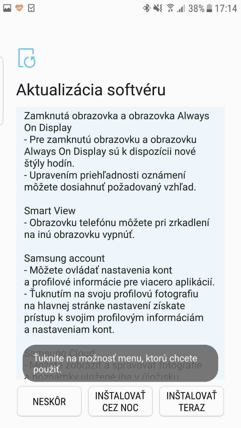 Galaxy S7 Oreo update 9 Galaxy S7 Oreo update 9