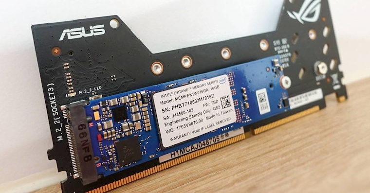 Intel Optane Memory fb