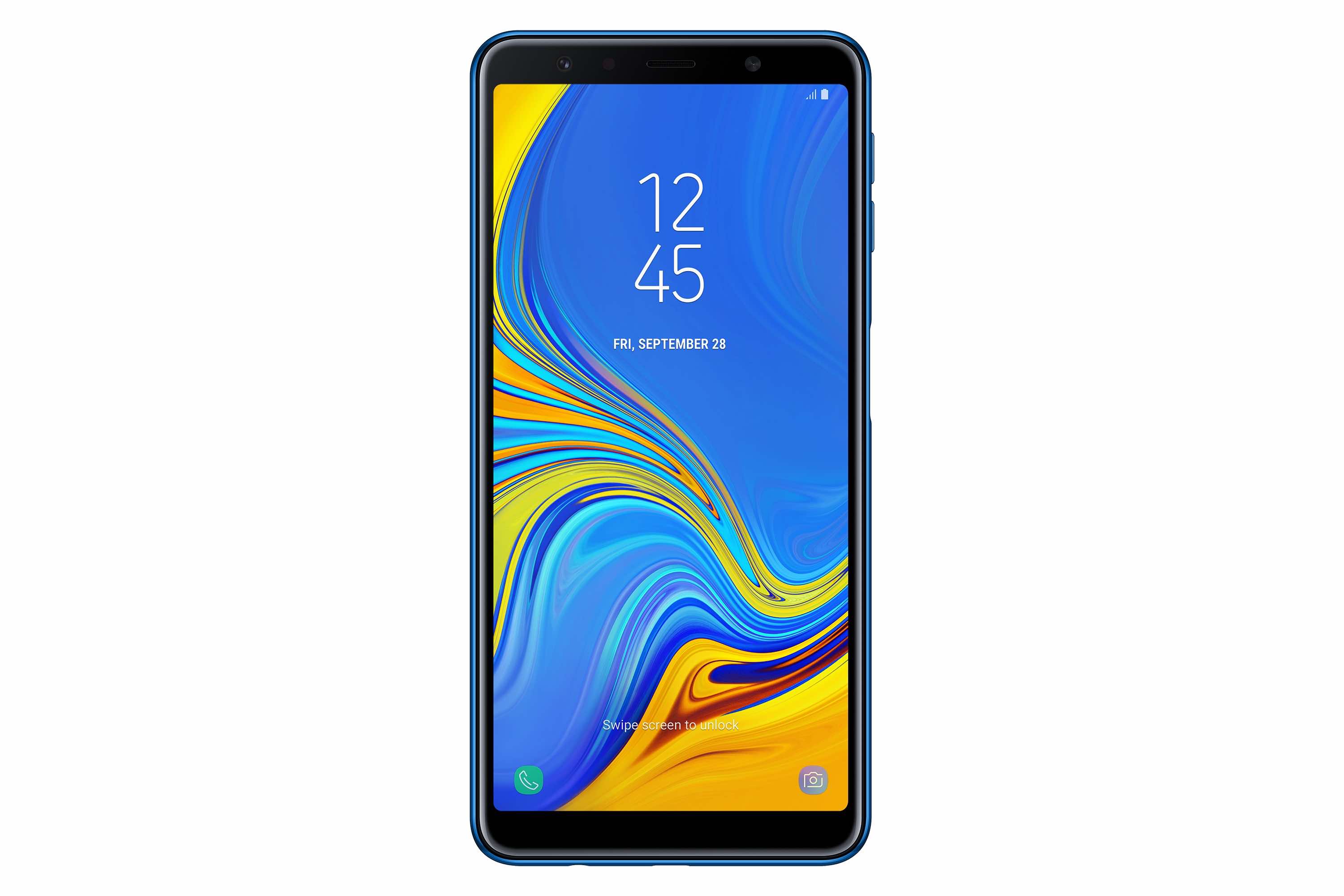 Samsung Galaxy A7 blue (1) squashed