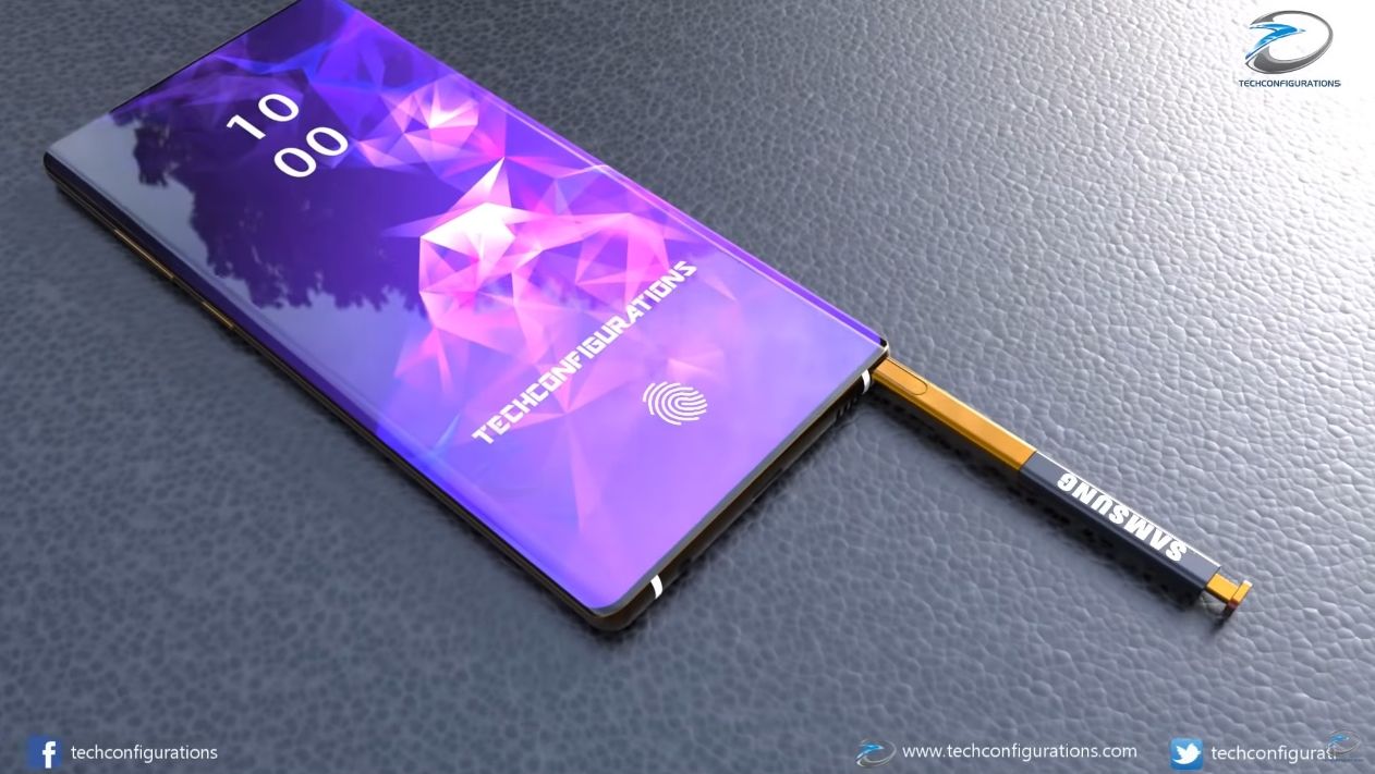 Samsung Galaxy Note 10 concept Techconfigurations 2