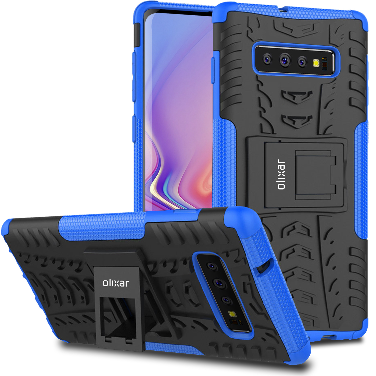 Olixar-ArmourDillo-Samsung-Galaxy-S10-Protective-Case---Blue Olixar-ArmourDillo-Samsung-Galaxy-S10-Protective-Case---Blue